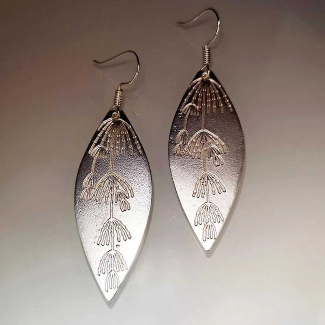 Boucles d'oreilles Boho Nature Leaf