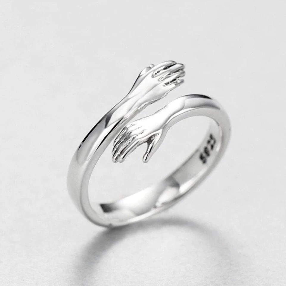Bague ajustable en argent