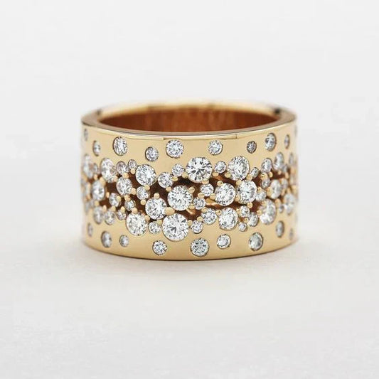 Bague vintage Sparks en or