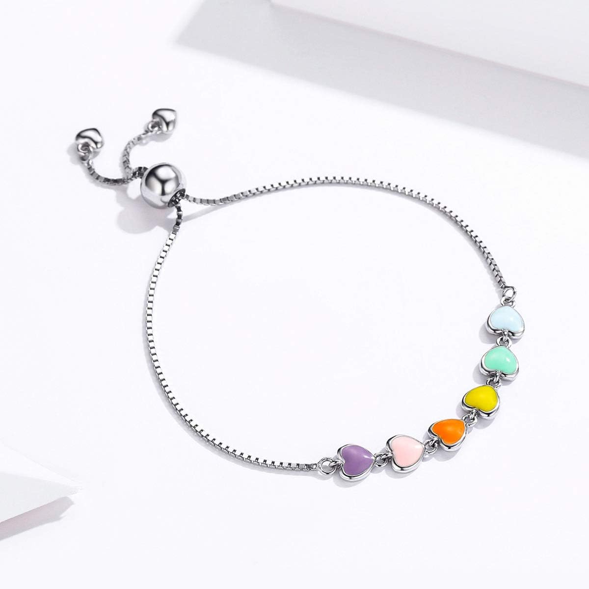 Bracelet en argent sterling avec empreintes de pattes – Taille ajustable