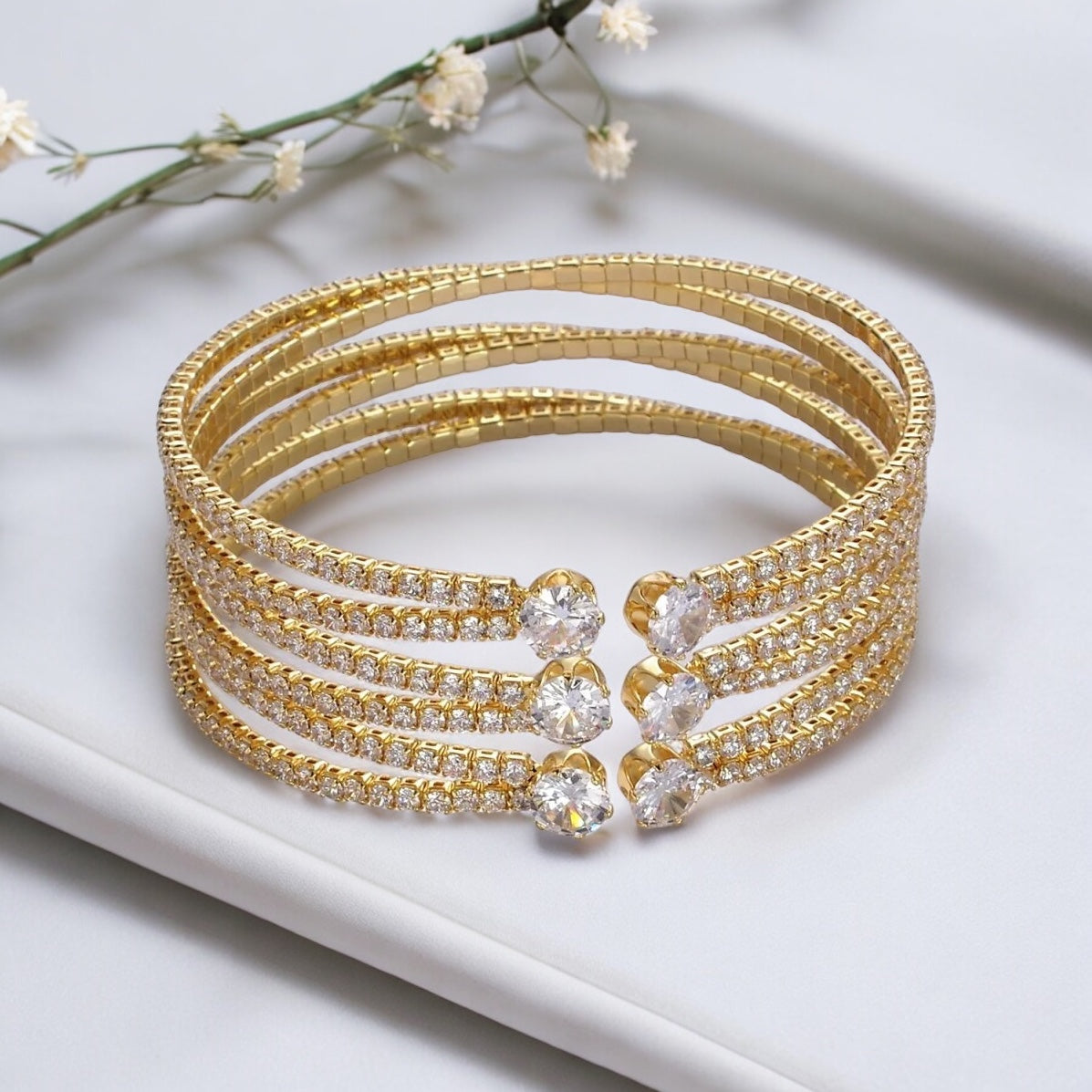 Bracelet Cecilia Cuff-Lydieannejewelry