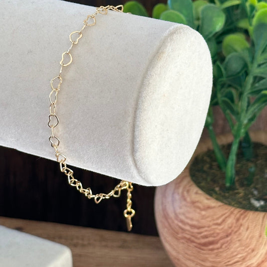 Bracelet Mea Heart Links - Lydieannejewelry