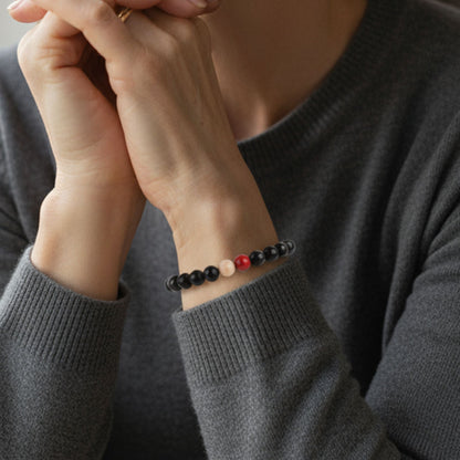 Bracelet à perles énergétiques curatives