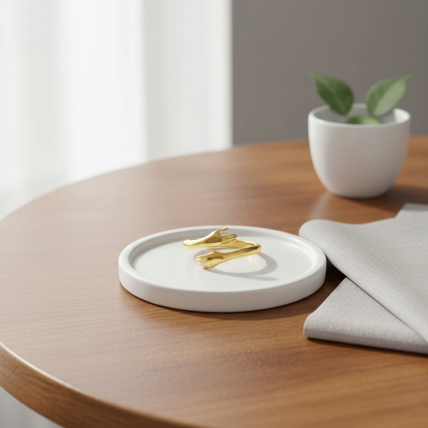 Bague ajustable Romantic Hug