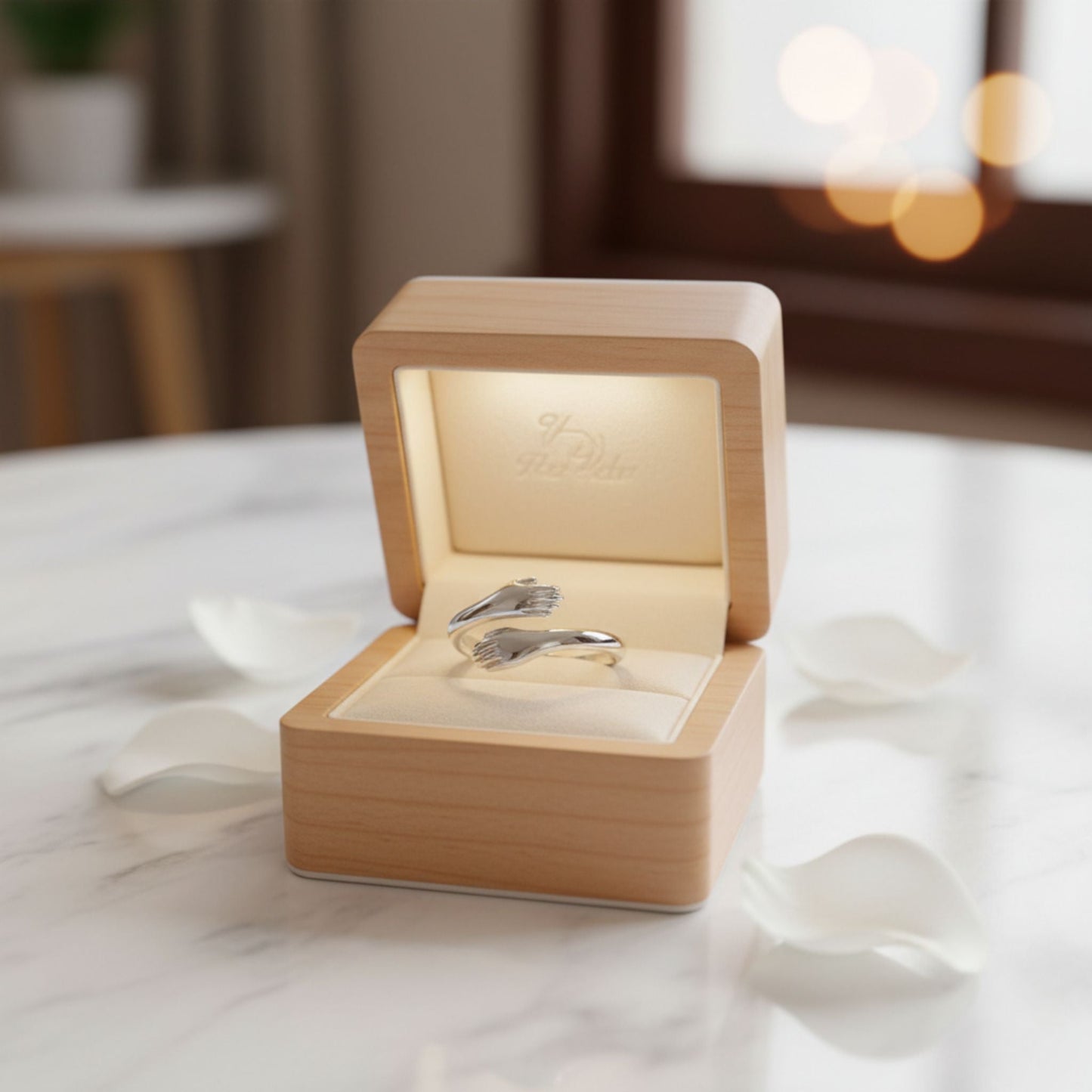 Bague ajustable Romantic Hug