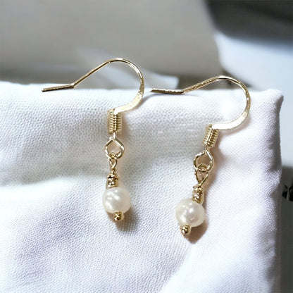 Boucles d'oreilles Greta en perles d'eau douce - Lydieannejewelry