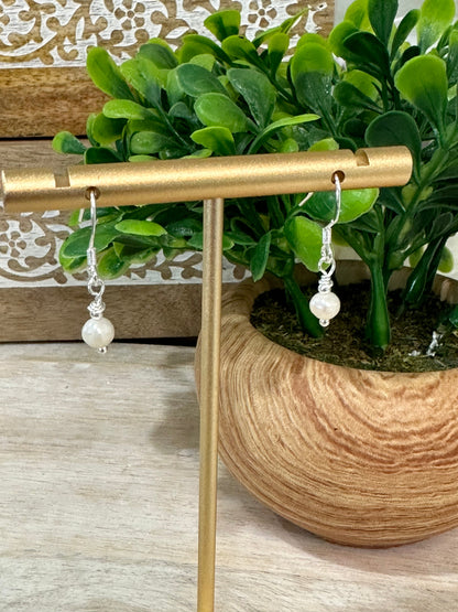 Boucles d'oreilles Greta en perles d'eau douce - Lydieannejewelry