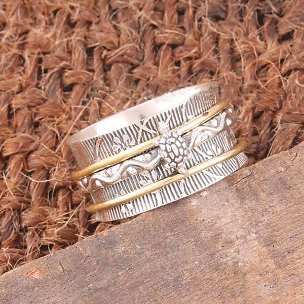 Vintage Silver Turtle Ring