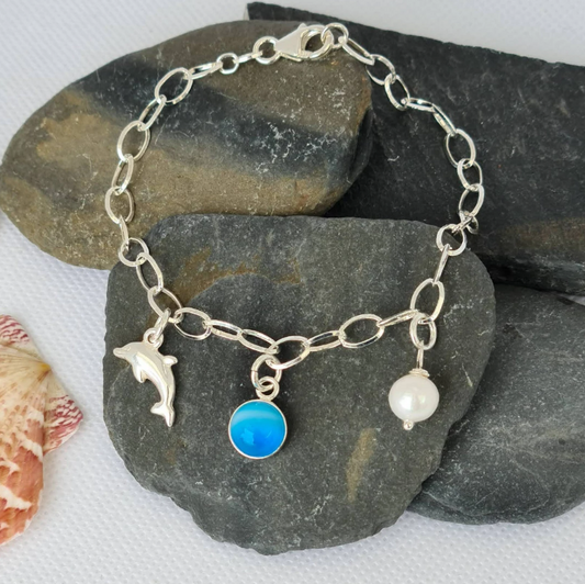Vintage Ocean Bracelet-Lydieannejewelry