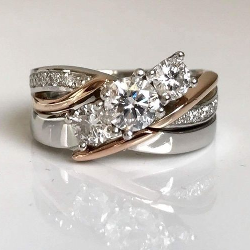 Vintage Treasures Zirconia Ring-Lydieannejewelry