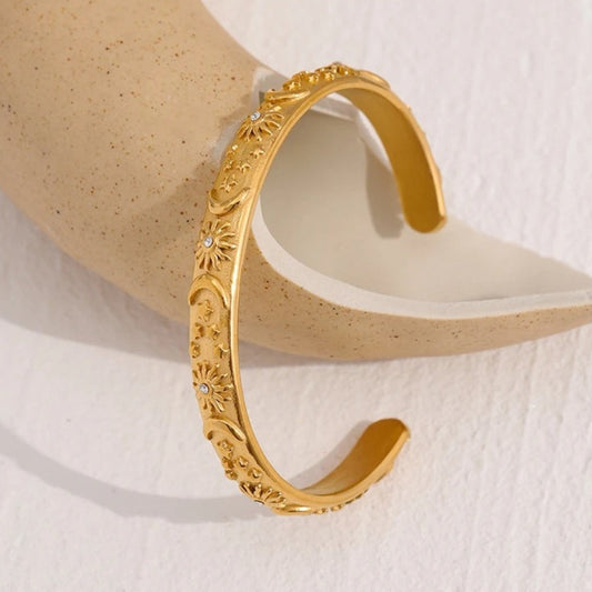 Bracelet vintage Moon Star Sun - Lydieannejewelry