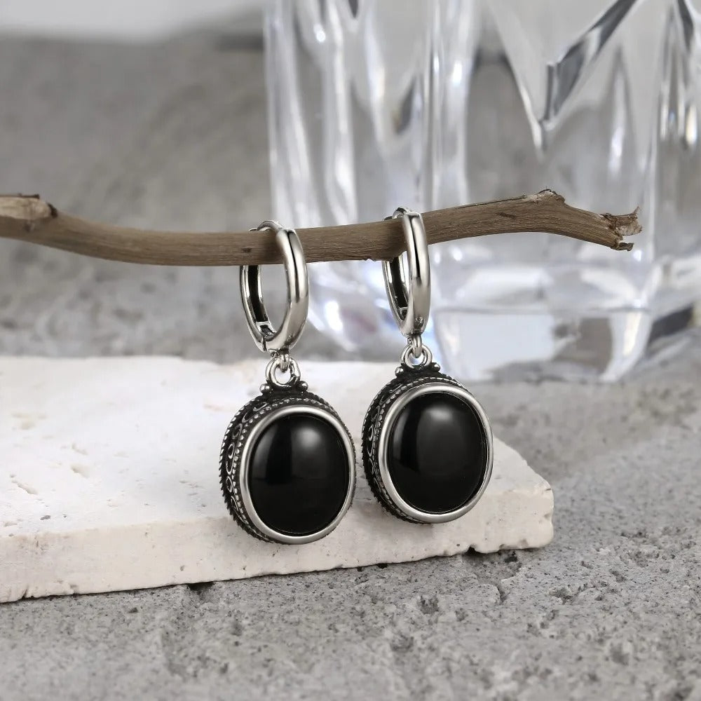 Boucles d'oreilles vintage Midnight Charm - Lydieannejewelry